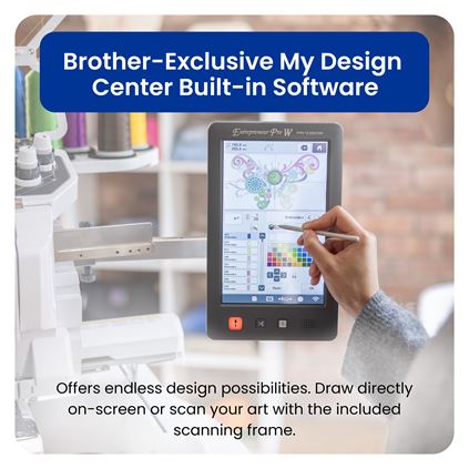 Brother PR1060W Professional 10-Needle Embroidery Machine