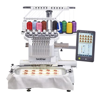 Brother PR1060W Professional 10-Needle Embroidery Machine
