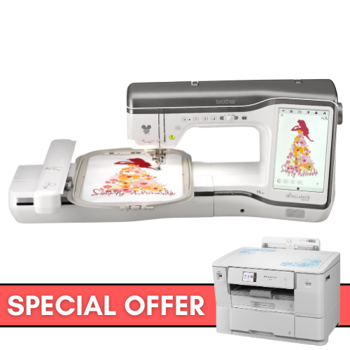 Brother Stellaire 2 Sewing & Embroidery Machine - XJ2  |  Included FREE: Stellaire 2 Bundle