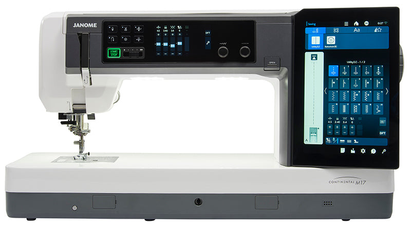 Janome Continental M17 Sewing & Embroidery Machine