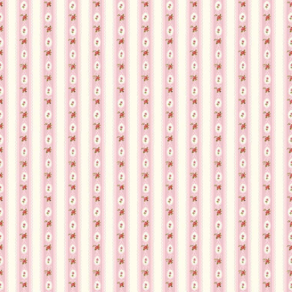 Charlotte-Ribbon Stripe Pink Y4615-42