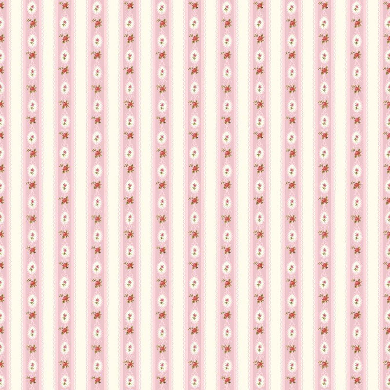 Charlotte-Ribbon Stripe Pink Y4615-42