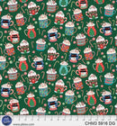 Christmas Miniatures III-Hot Cocoa Allover 00237270