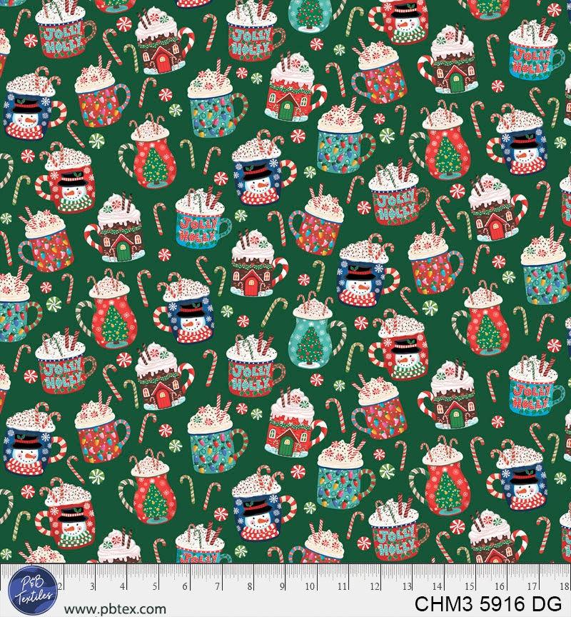 Christmas Miniatures III-Hot Cocoa Allover 00237270