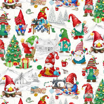 Christmas Quilting Gnomes HOLIDAY-CD3556