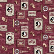 College Cotton-Florida State Vintage Pennant FSU-1267