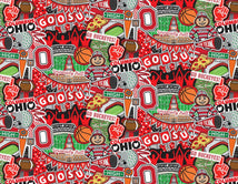 College Cotton-Ohio State Doodle OHS-2001