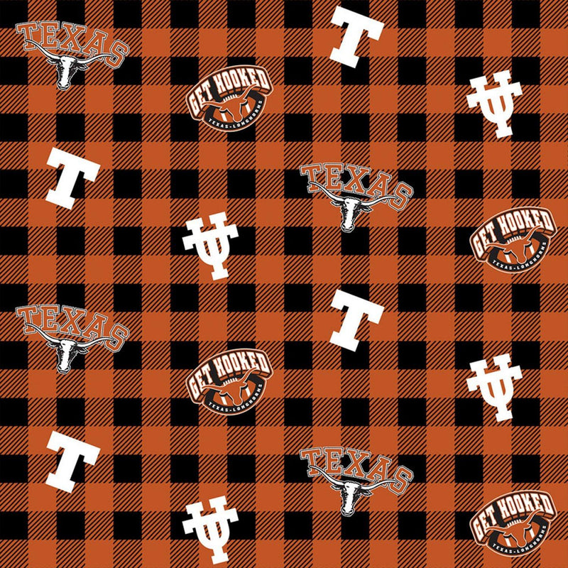 College Cottons-Texas Buffalo Plaid TX-1207