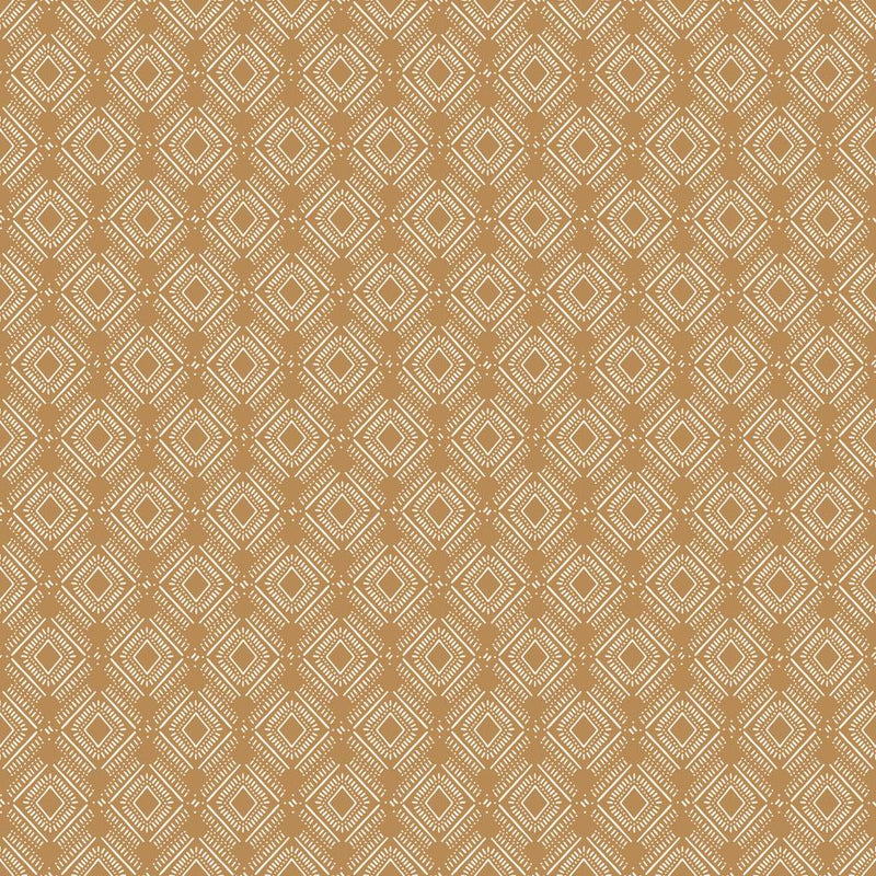 Coneflower Corral-Diamonds Dark Gold Y4562-69