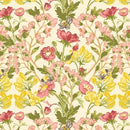 Cream Large Floral Digitally Printed 1586-44