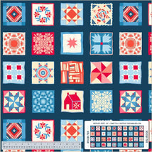 Cross Country-18" Navy Panel 54507D-1