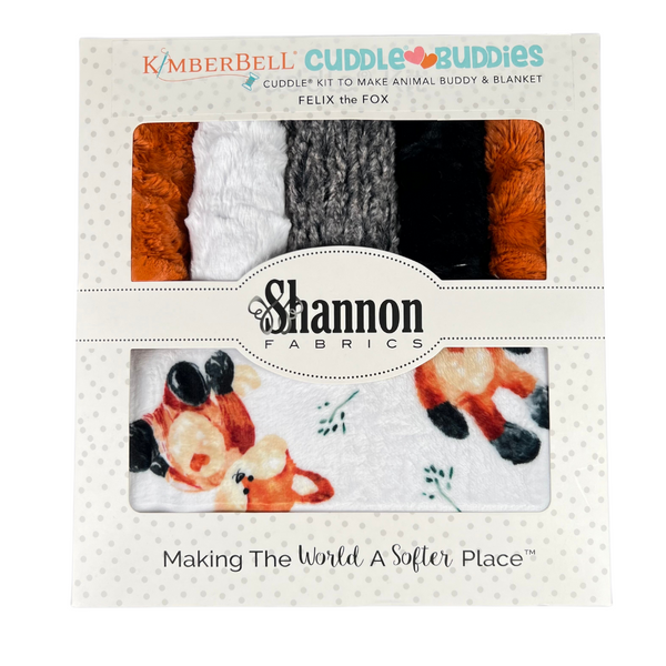 Cuddle Buddies Cuddle Kit- Felix The Fox CKBUDDIESFELIXTHEFOX