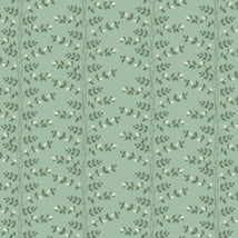 Dahlia-Climbing Vines Sage Metallic RP1604-SA2M