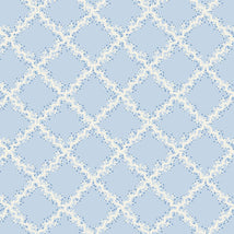 Dahlia-Lattice Blue RP1605-BL2
