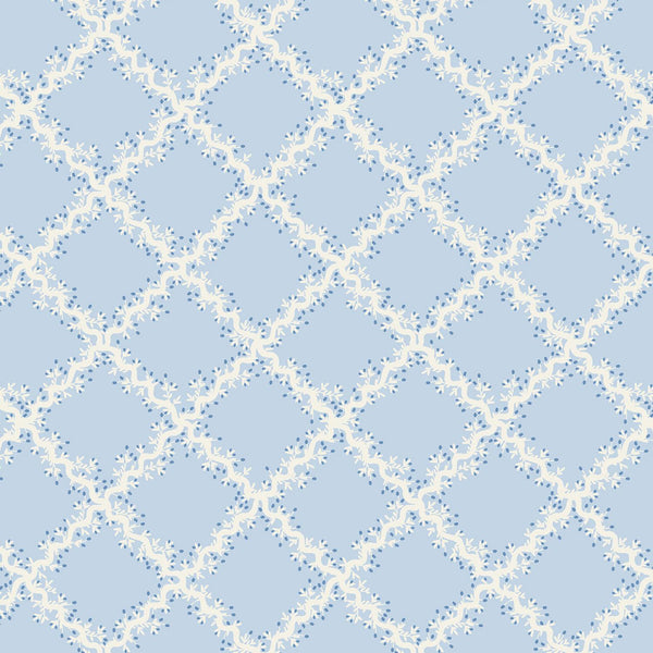 Dahlia-Lattice Blue RP1605-BL2