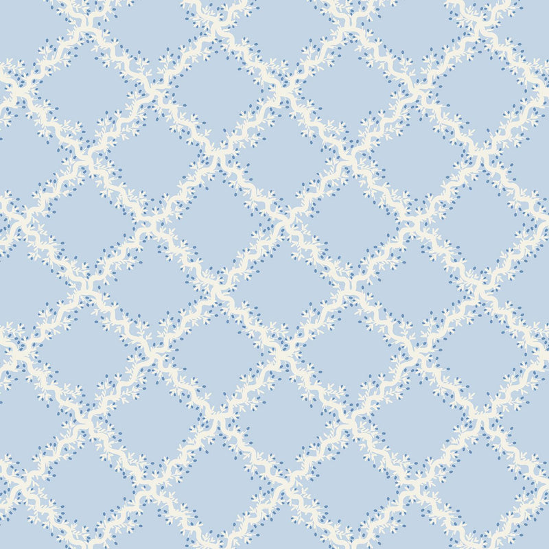 Dahlia-Lattice Blue RP1605-BL2