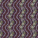 Dahlia-Wildwood Vines Aubergine Metallic RP1603-AU2M