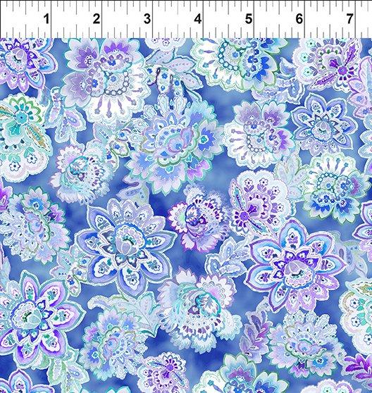 Daydreams-Small Floral Blue 3DD-2