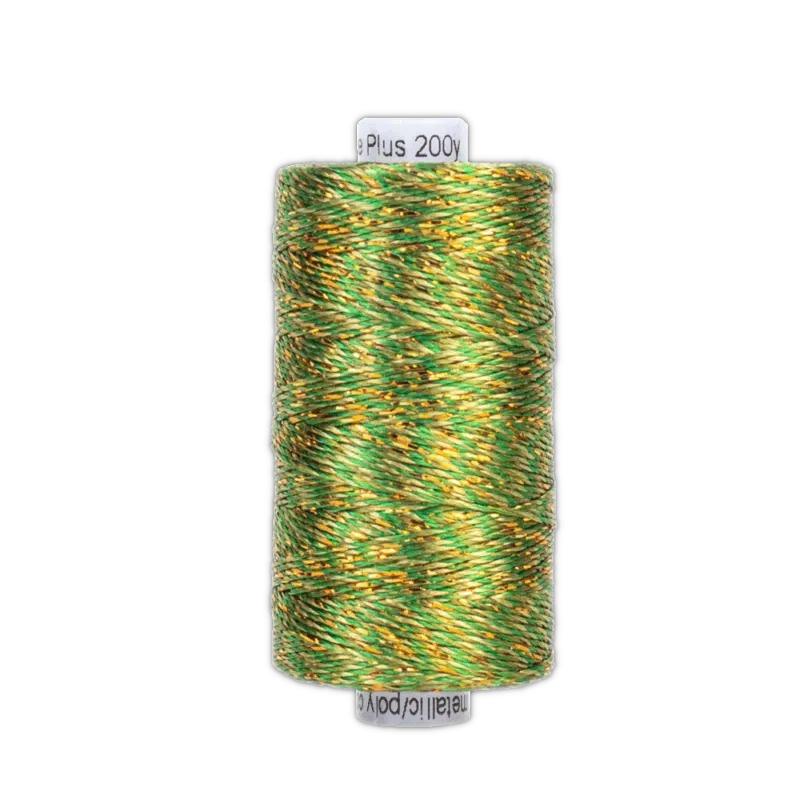 Dazzle Kim Rado 8wt Metallic Thread 183m Moss DZM-09