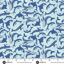 Deep Blue Sea - White Fins and Tails MU-142-W