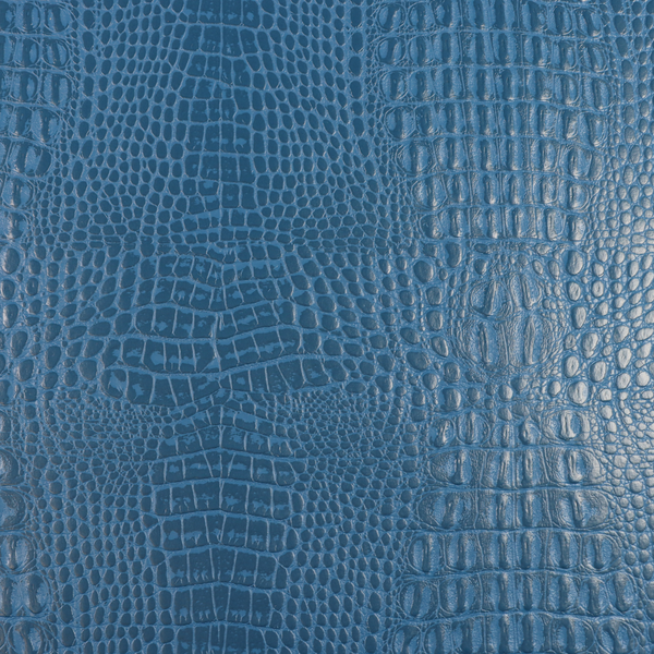 Precut Vinyl - Aqualine Marine Crocodile - Royal Blue 18"x27"