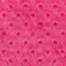 Dimple Dot Cuddle Solid Fuschia CD-FUCH