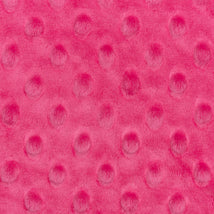 Dimple Dot Cuddle Solid Fuschia CD-FUCH
