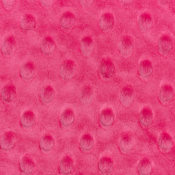 Dimple Dot Cuddle Solid Fuschia CD-FUCH