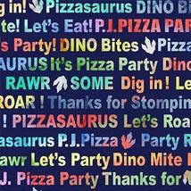 Dino Pizza Party-Pizza Party Spirit Navy DCX12198-NAVY-D