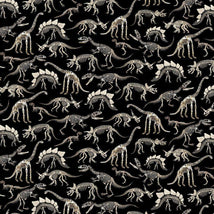 Dinosaurs Skeleton-Black DINO-CD3944-BLACK