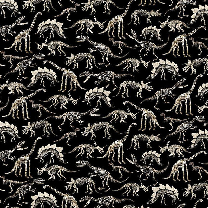 Dinosaurs Skeleton-Black DINO-CD3944-BLACK