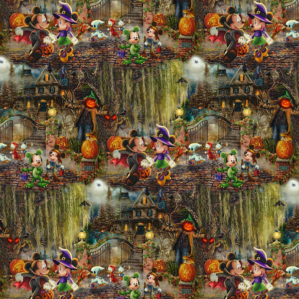 Disney-Mickey & Minnie Halloween Fun DS-2224-4C-1