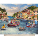 Disney-Mickey & Minnie In Italy 36" Panel DS-2268-4C
