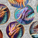 Dragon's Song - Dragon Heads Gray 2600-31153-K