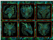 Dragons Emerald Reign-31" Panel Multi 21DRG-1