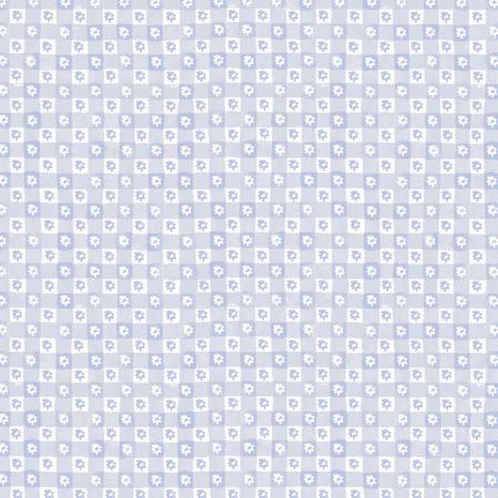 Easter-Daisy Gingham Blue RP1505-BL2