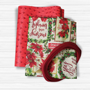 Easy Tote Bag Fabric Kit - Christmas Day