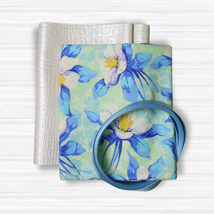 Easy Tote Bag Fabric Kit - Columbine Sky