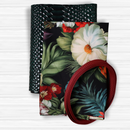 Easy Tote Bag Fabric Kit - Dark Tropicali