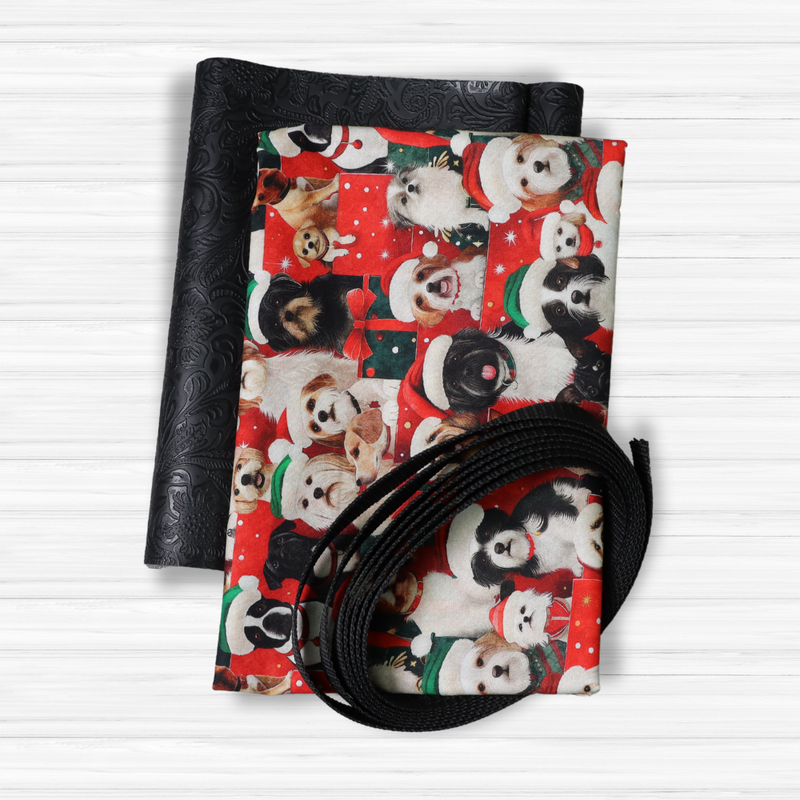 Easy Tote Bag Fabric Kit - Doggo Holidays