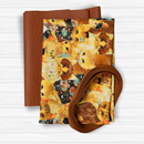 Easy Tote Bag Fabric Kit - Golden Kitties
