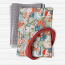Easy Tote Bag Fabric Kit - Purrfect Christmas