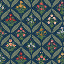 Dahlia-Estee Garden-Navy Canvas RP1602-NM4C