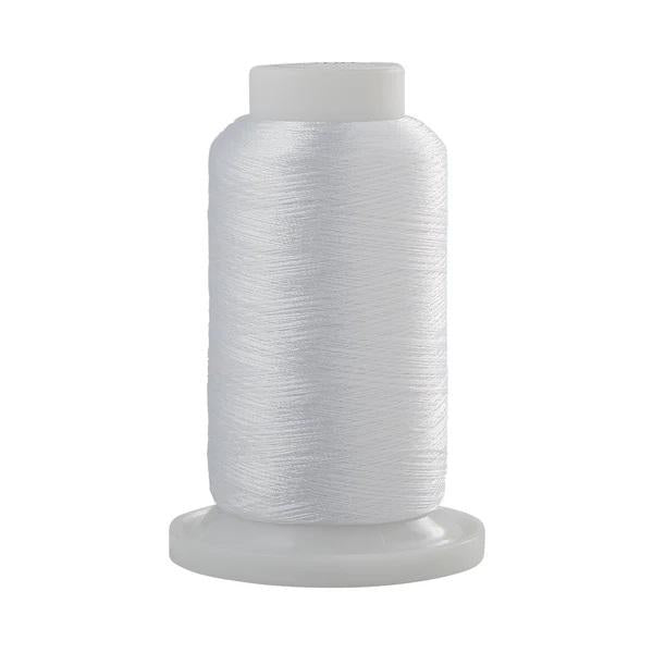 Fine Line Embroidery Thread 60wt 1500m-White T010