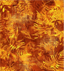 Fall Classic Leaf Etching OA-597314 Brown