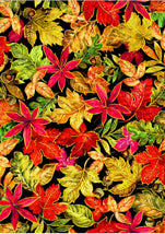 Fall Classic Leaves OA-597331 Black