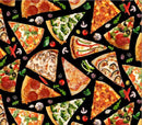 Favorite Foods-Pizza Slices 670-BLACK