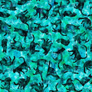 Feline Fantasia - Cat Silhouettes Turquoise 2600-31371-Q