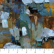 First Snow-Bold Strokes Dk Blue DP28095-46