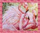 Flamingo Fling-36" Panel Rouge 8494P-26